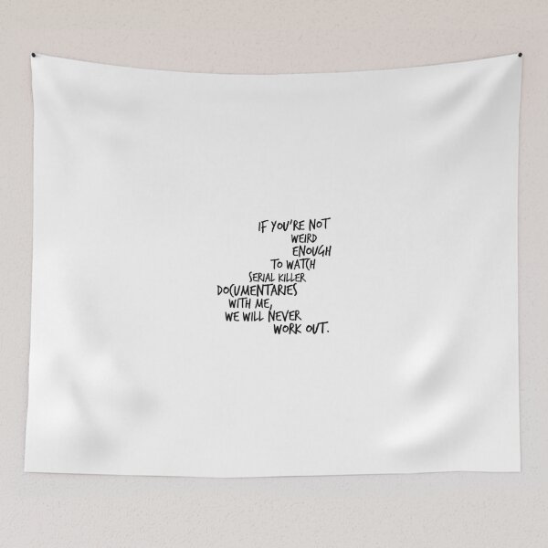 Item preview, Serial Killer Documentaries MEME designed and sold by GothMerch.