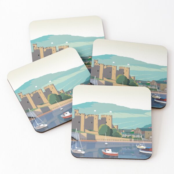 Item preview, Conwy Castle designed and sold by Richard O'Neill Art.