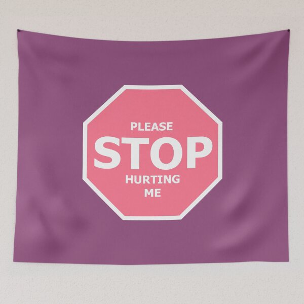 Item preview, please STOP hurting me designed and sold by SNG12.
