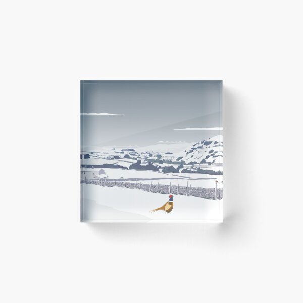 Item preview, Arkengarthdale in snow designed and sold by Richard O'Neill Art.