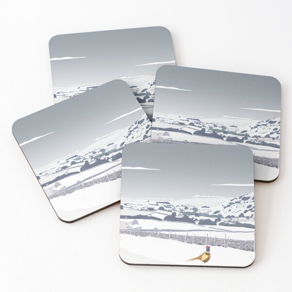 Item preview, Arkengarthdale in snow designed and sold by Richard O'Neill Art.