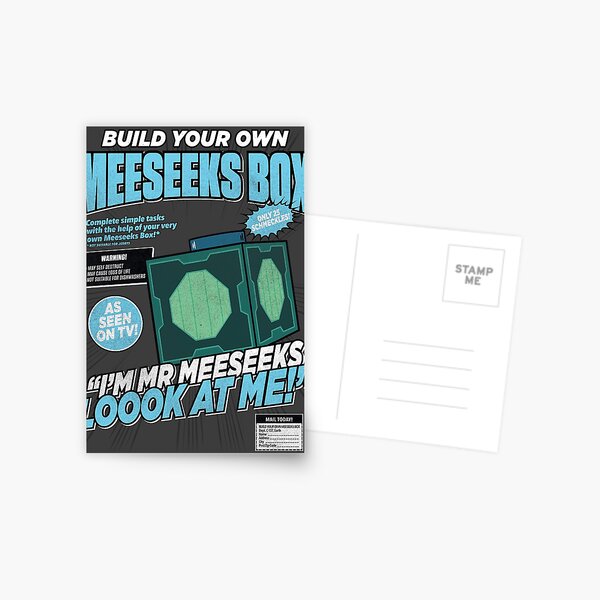Build Your Own Meeseeks Box Postcard
