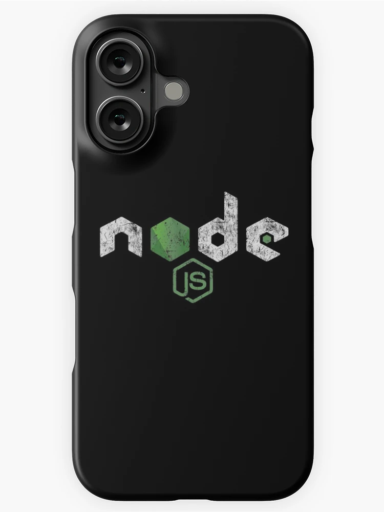 Imagen 1 de 4, Funda de iPhone con la obra Programador JavaScript JavaScript de NodeJS apenado vintage, diseñada y vendida por vladocar.