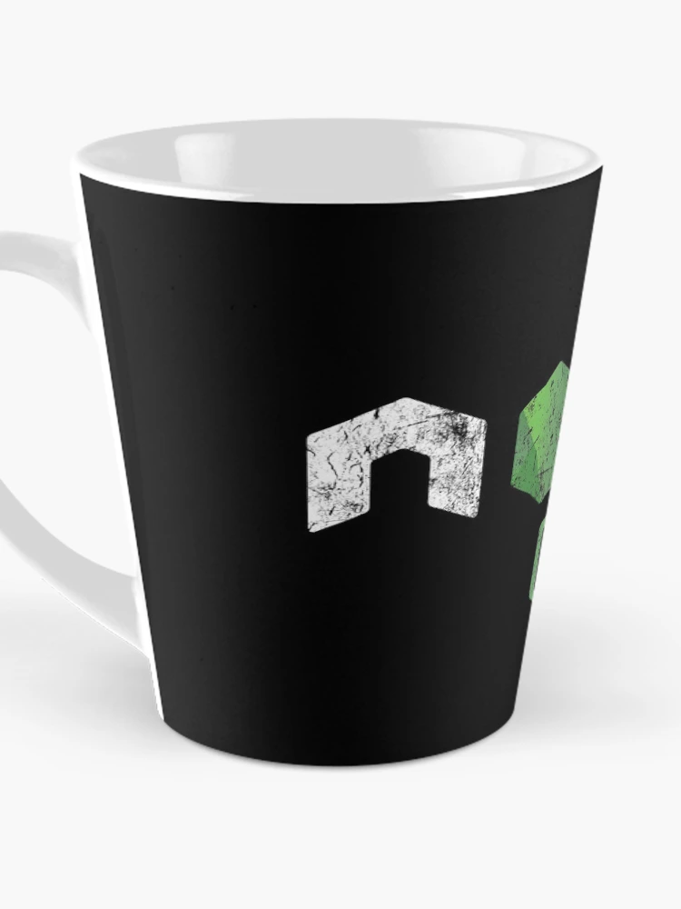 Thumbnail 3 von 4, Kaffeebecher, Vintage Distressed NodeJS JavaScript-Programmierer designt und verkauft von vladocar.