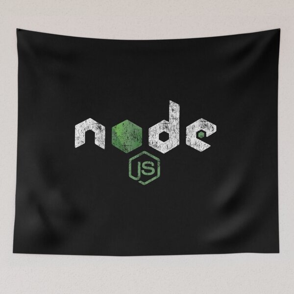 Item preview, Vintage Distressed NodeJS JavaScript Programmer designed and sold by vladocar.