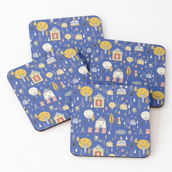 Item preview, Wonderland Fairy Tale Blue Yellow  designed and sold by susycosta.
