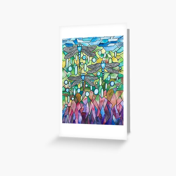Dragonflies Greeting Card