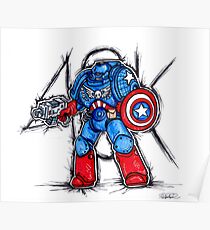 Cap'n Warhammer Poster