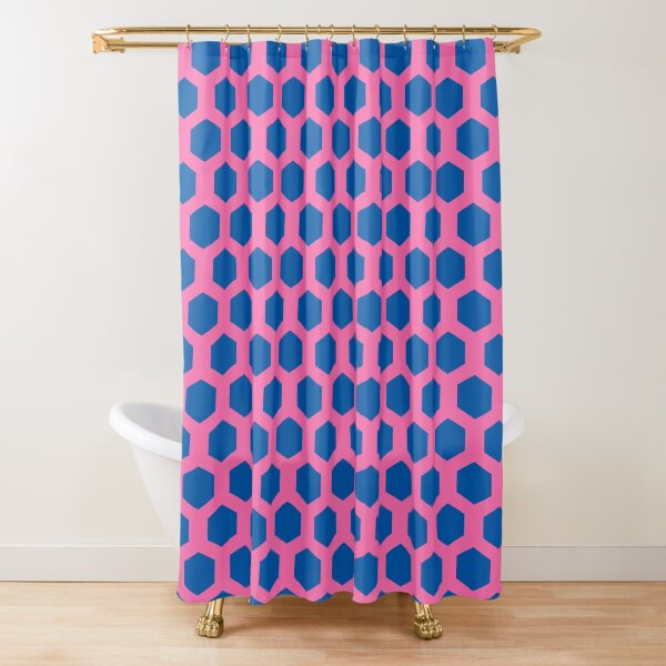 rupaul simple patterned background Shower Curtain