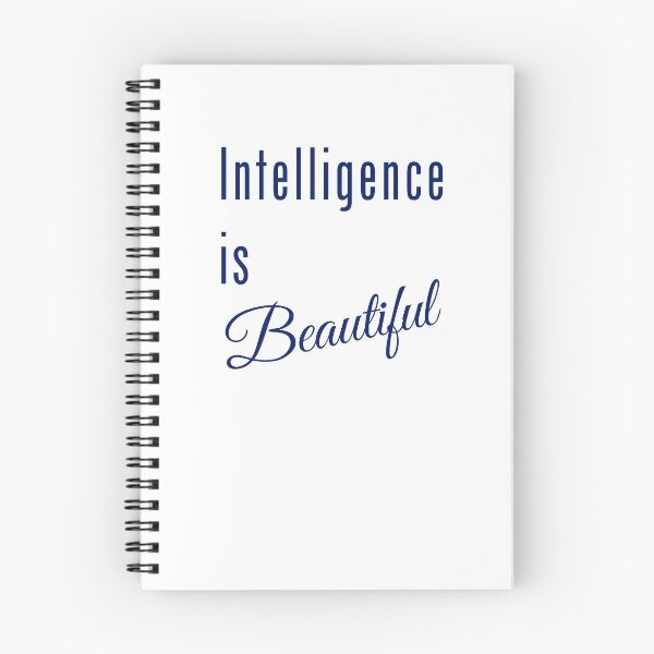 Item preview, Intelligence is Beautiful designed and sold by Jon Shore.