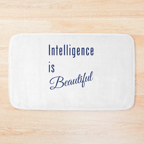 Item preview, Intelligence is Beautiful designed and sold by Jon Shore.