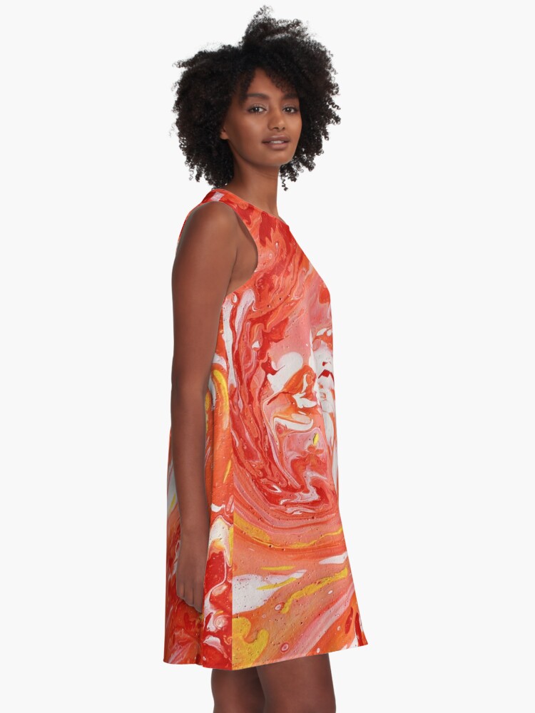 Alternate view of Swirl A-Line Dress