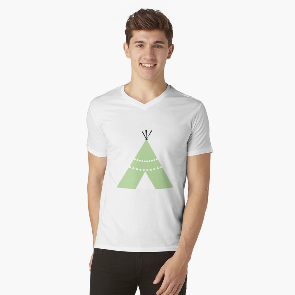 Item preview, V-Neck T-Shirt designed and sold by vectormarketnet.