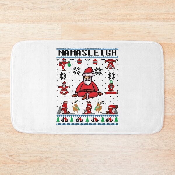 Item preview, Namasleigh Yoga Funny Christmas Sweater designed and sold by KsuAnn.