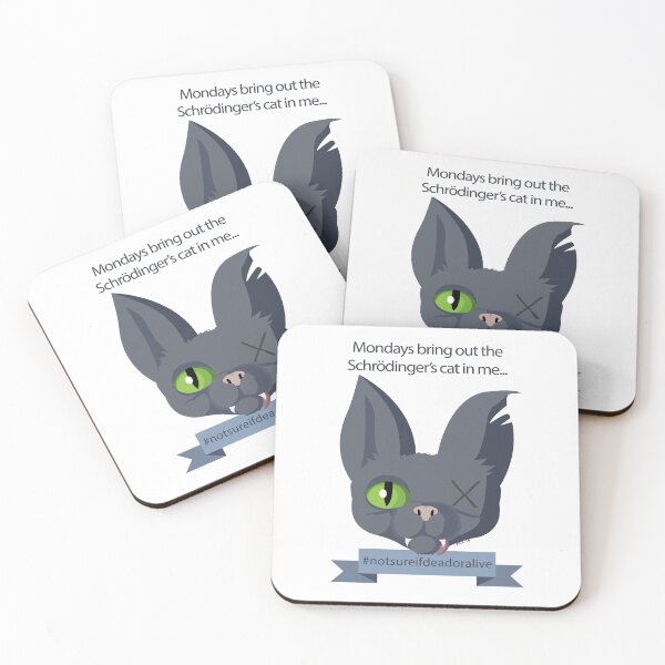 Artikel-Vorschau von Schrödingers Katze - Montagsblues, designt und verkauft von viexart.