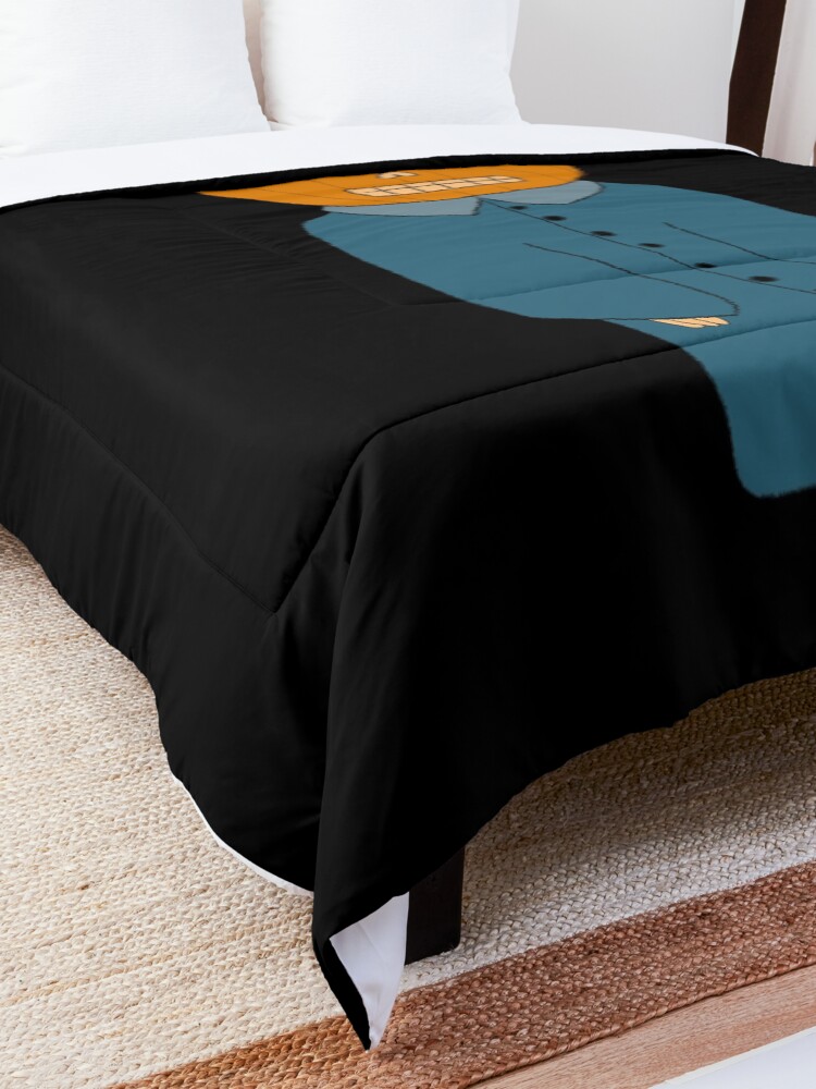 Alternate view of Pumpkin Man - Over The Garden Wall Comforter