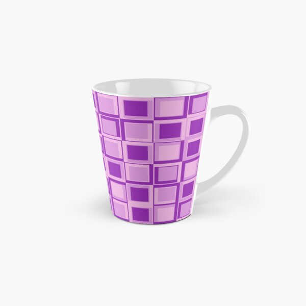 Lilanes 70er Jahre Styling Quadrate Tasse (konisch)