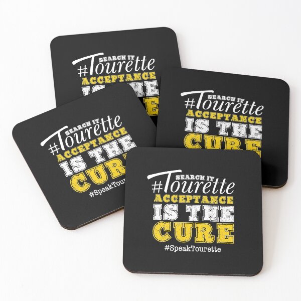 Item preview, #Tourette - Acceptance Is The Cure, Tourette Syndrome Awareness , Tourettes designed and sold by MJDezigns.