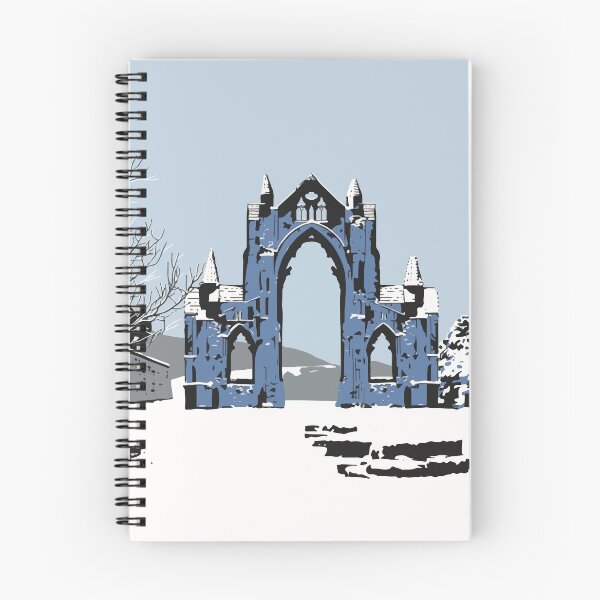Item preview, Gisborough Priory in snow designed and sold by Richard O'Neill Art.