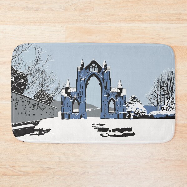 Item preview, Gisborough Priory in snow designed and sold by Richard O'Neill Art.
