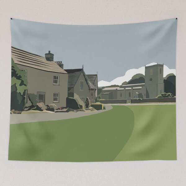 Item preview, Wensley, Yorkshire Dales designed and sold by Richard O'Neill Art.