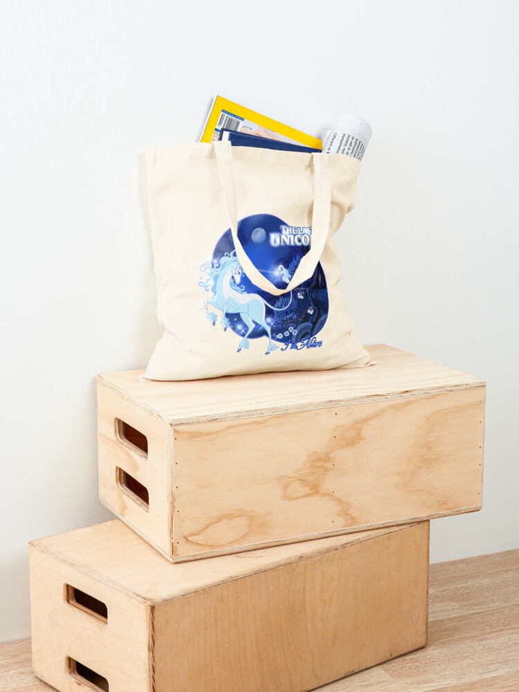 Thumbnail 4 of 5, Tote Bag, I'm Alive - Blue designed and sold by Clarice82.
