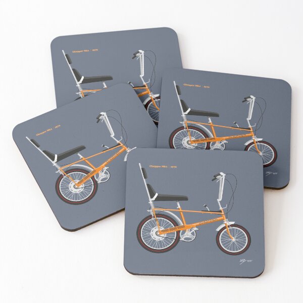 Chopper Mk1 Targa Orange 1970 Coasters (Set of 4)