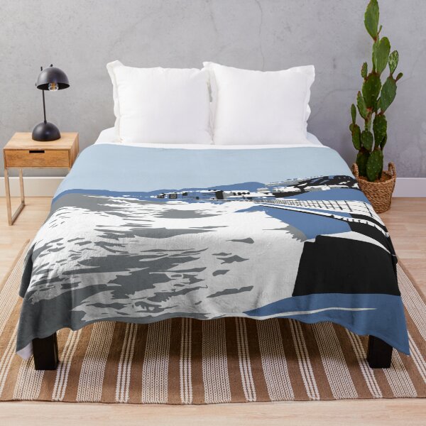 Item preview, Filey in snow designed and sold by Richard O'Neill Art.