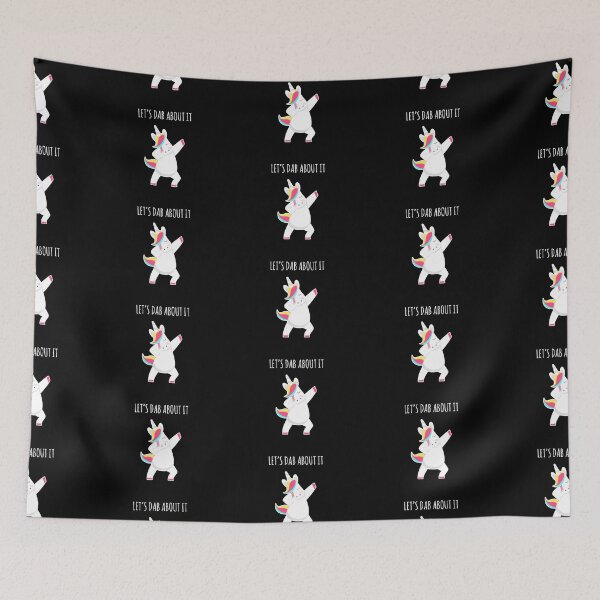 Item preview, Dabbing Unicorn Sticker designed and sold by ZachTheDesigner.