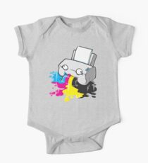 Puker Printer One Piece - Short Sleeve