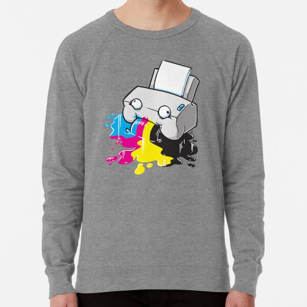 Puker Printer Lightweight Sweatshirt