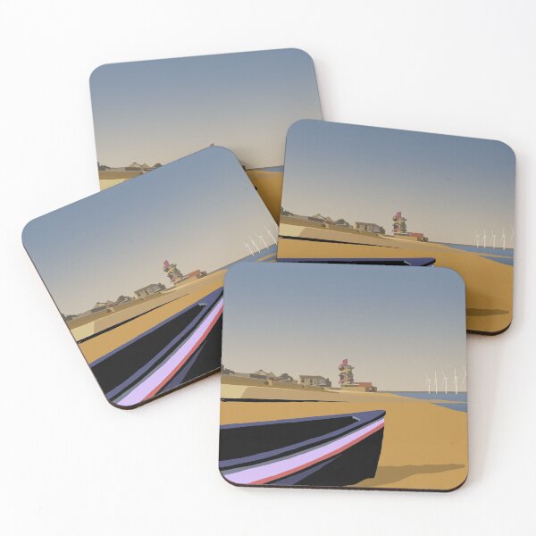 Item preview, Redcar beach designed and sold by Richard O'Neill Art.