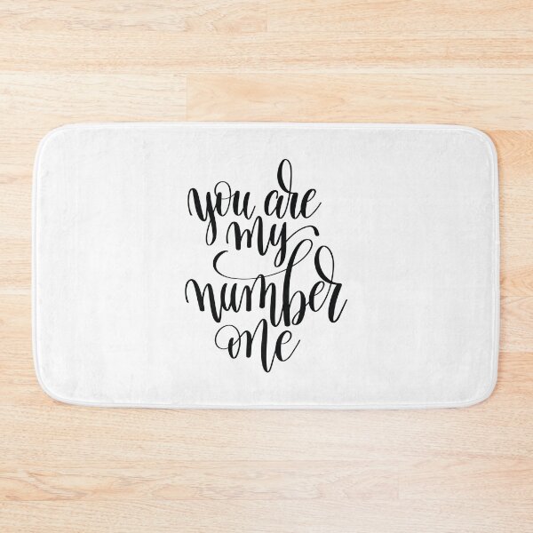 Item preview, You Are My Number One Inspirational Quotes designed and sold by ProjectX23.