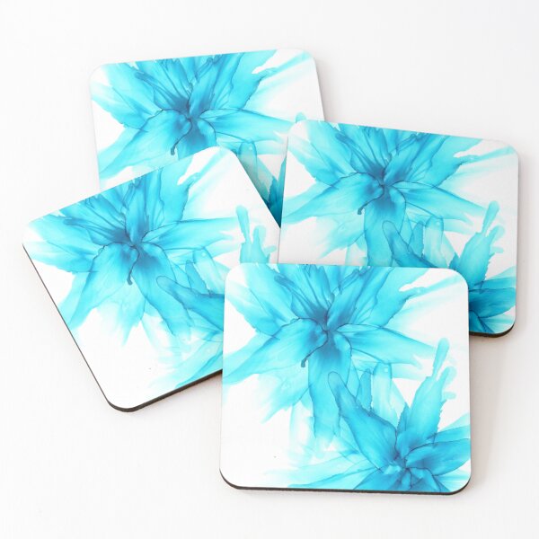 Item preview, Flowers in blue designed and sold by Amy sArtUK.