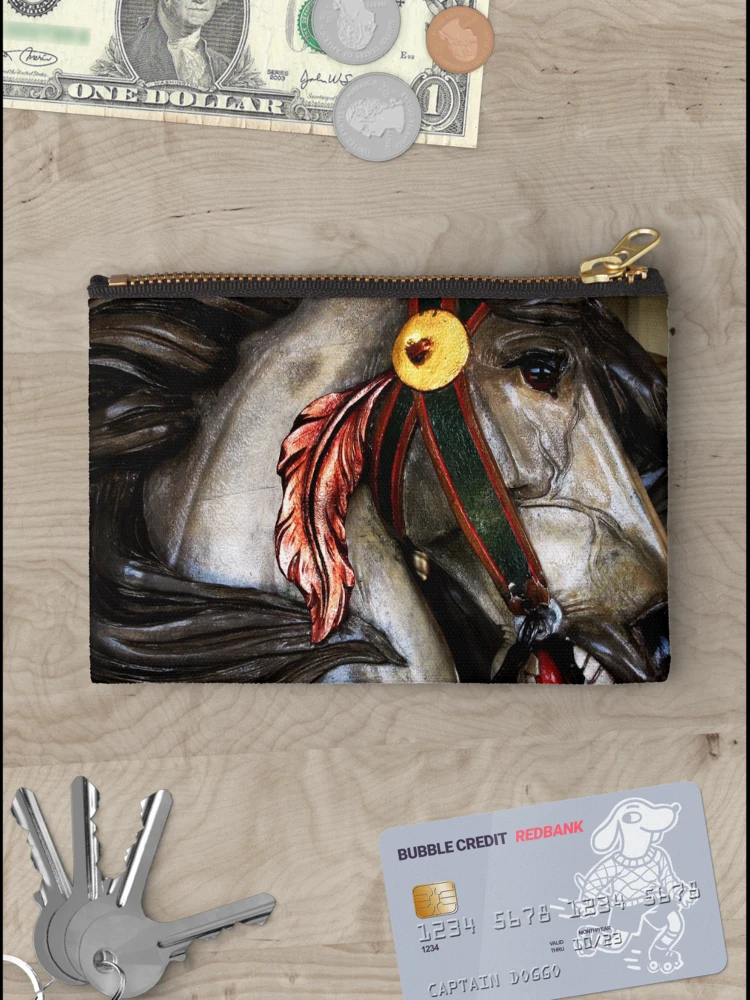 Thumbnail 3 of 4, Zipper Pouch, Red Feather Rides Again! designed and sold by shutterbug2010.
