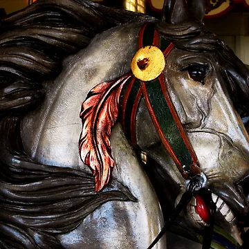 Artwork thumbnail, Red Feather Rides Again! by shutterbug2010