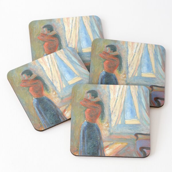 Item preview, Edvard Munch - Woman looking into a Mirror designed and sold by ArtExpression.