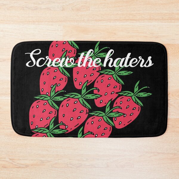 Item preview, Strawberry Pizza Screw The Haters designed and sold by okpinsPets.