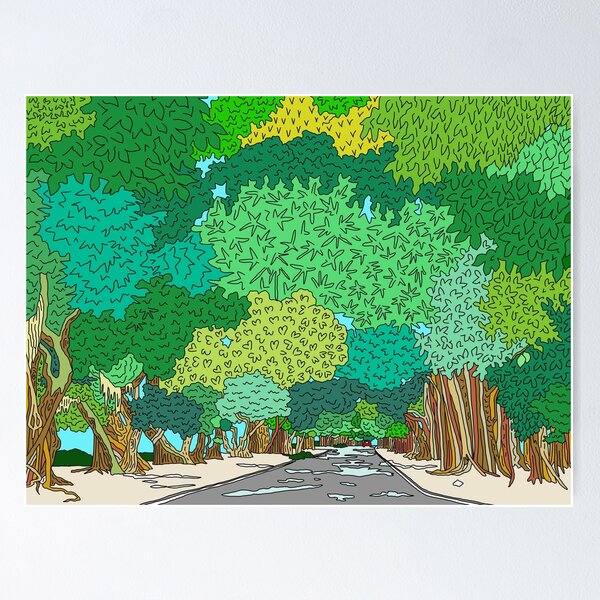 Item preview, Banyan Tree Driveway designed and sold by m-lapino.