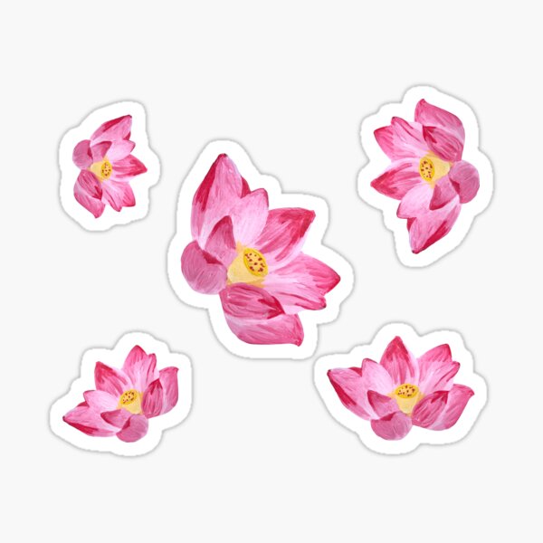 Lotus Sticker