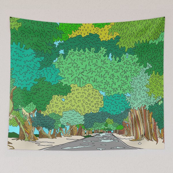 Item preview, Banyan Tree Driveway designed and sold by m-lapino.