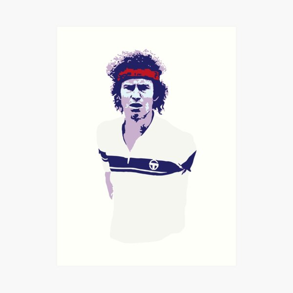 John McEnroe Art Print