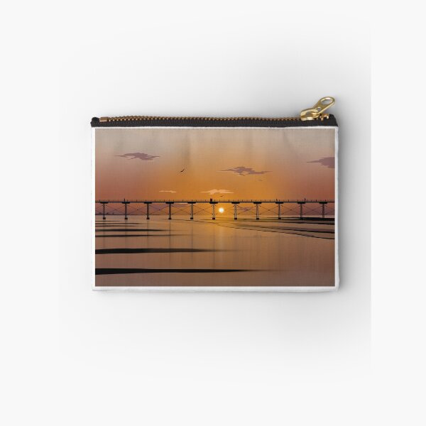 Item preview, Saltburn Pier at sunset designed and sold by Richard O'Neill Art.