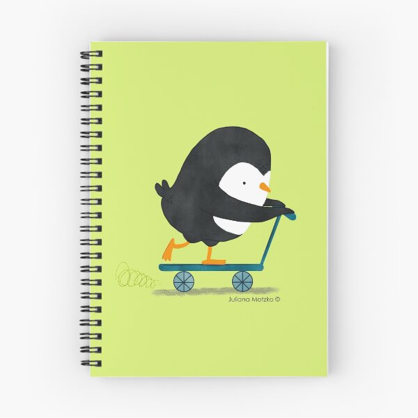 Item preview, Penguin on Scooter designed and sold by thepenguinsfamily.