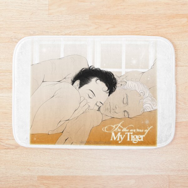 MorMor - In the Arms of my Tiger Bath Mat