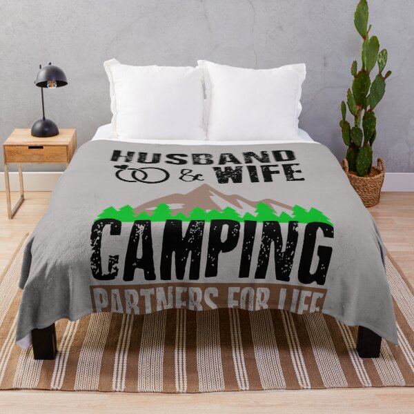 Item preview, Husband and wife camping partner look designed and sold by tarek25.