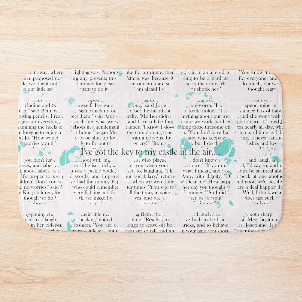 Item preview, Little Women : I've Got the Key to my Castle in the Air designed and sold by MarbleCloud.