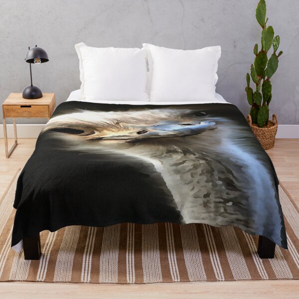 Item preview, Artistic Ostrich Portrait With Goofy Expression designed and sold by taiche.