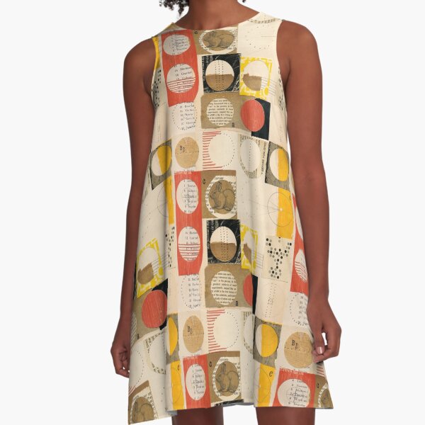 Circle Bunny, Take 2 A-Line Dress