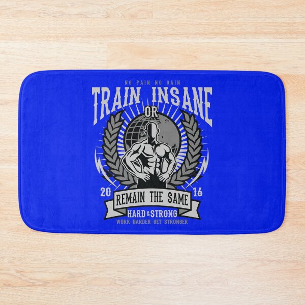 Item preview, No Pain, No Gain - Train Insane or Remain The Same - Work Harder, Get Stronger designed and sold by flipper42.